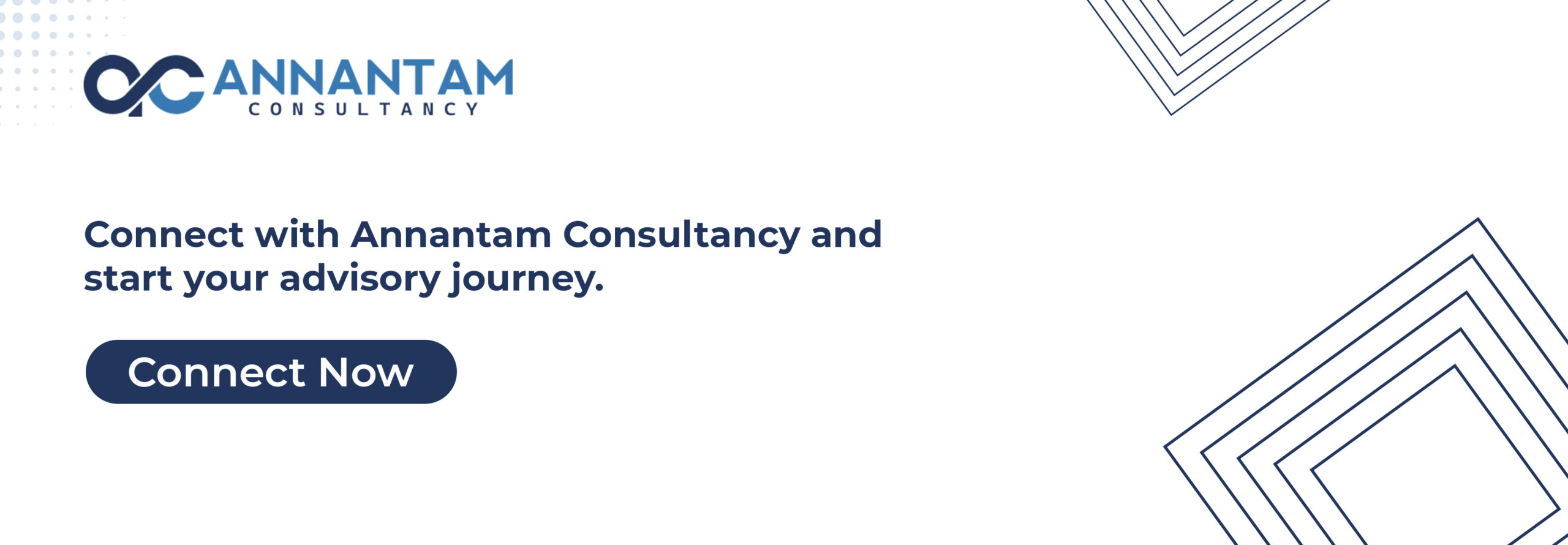 Annantam connect with Annantam Consultancy to begin their advisory journey, featuring a ‘Connect Now’ button.
